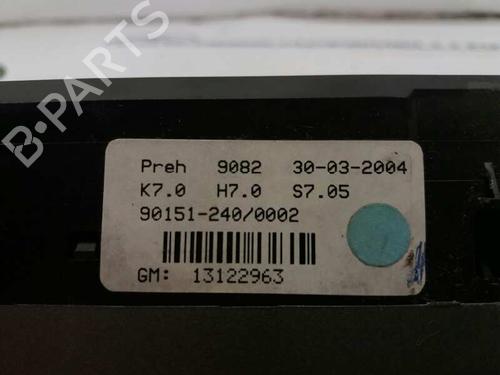 Climate control OPEL ASTRA H (A04) 1.6 (L48) | BP2870346I5 