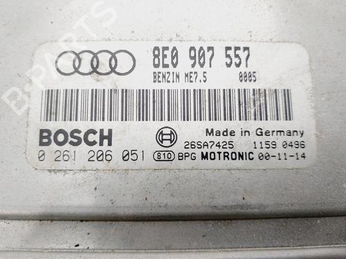 Engine control unit (ECU) AUDI A4 B6 (8E2) 2.0 | BP30172517M57