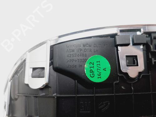 Air vent OPEL MOKKA / MOKKA X (J13) 1.6 CDTI (_76) | BP29600512I21 