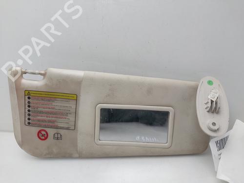 Used Right sun visor Right sun visor FIAT GRANDE PUNTO (199_) 1.4 (199AXB11, 199AXB1A, 199BXB1A, 199AXL1A) (77 hp) 33262662 33262662