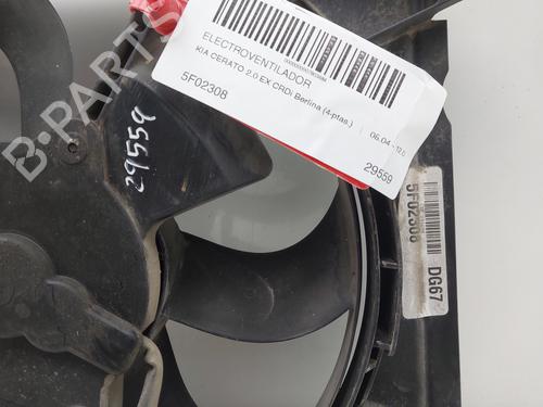 Radiator fan KIA CERATO I Saloon (LD) 2.0 CRDi | BP16405571M35 