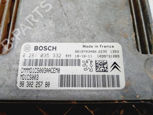Engine control unit (ECU) PEUGEOT 3008 II SUV (MC_, MR_, MJ_, M4_)  | BP29750538M57