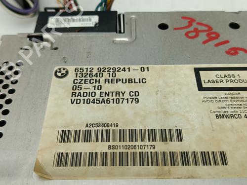Radio BMW 1 (E87) 118 d | BP29288637E6 