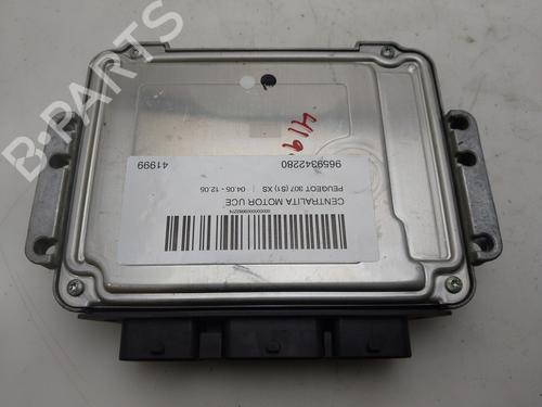 Engine control unit (ECU) PEUGEOT 307 (3A/C) 1.6 HDi | BP36289669M57 - Image 3