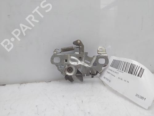 Used Hood lock PEUGEOT 208 I (CA_, CC_) 1.4 HDi (68 hp) 16670287