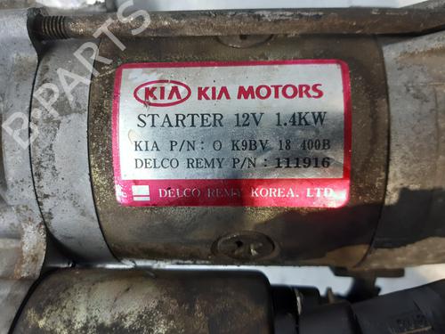 Startmotor KIA CARNIVAL II (GQ) 2.5 V6 | BP8313986M8 