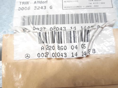 Right seat airbag MERCEDES-BENZ S-CLASS (W220) S 320 CDI (220.026, 220.126) | BP10700287C14 