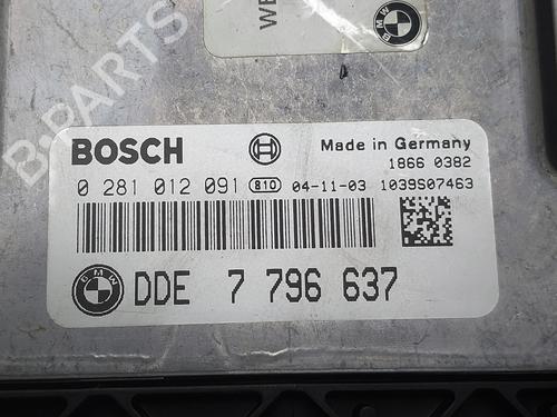 Engine control unit (ECU) BMW 5 (E60) 525 d | BP38047356M57 - Image 2
