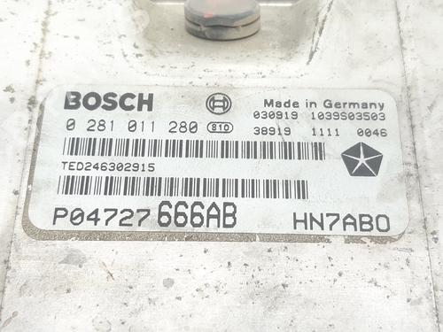 Engine control unit (ECU) CHRYSLER VOYAGER IV (RG, RS) 2.5 CRD | BP8183510M57 