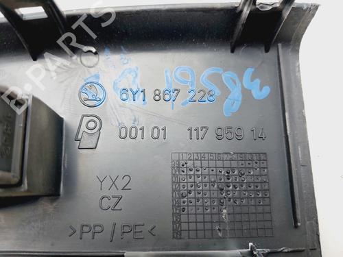 Right front window switch SKODA FABIA I (6Y2)  | BP27160101I26 