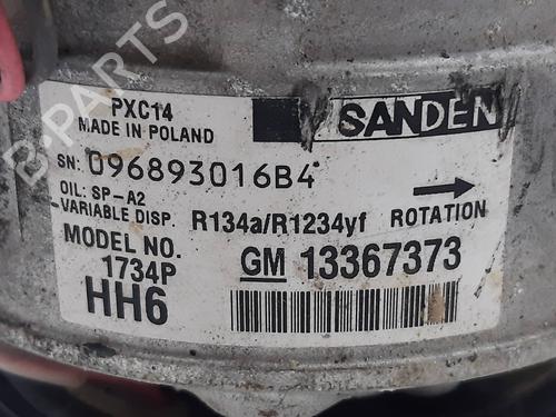 AC compressor OPEL ASTRA K (B16) 1.6 CDTi (68) | BP11274780M34 