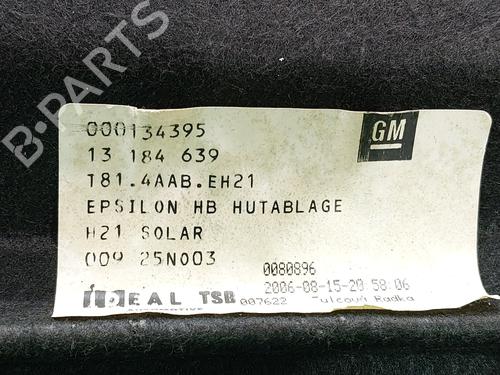 Rear parcel shelf OPEL VECTRA C (Z02) 1.9 CDTI (F69) | BP16819707C85 