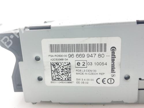 Radio CITROËN C4 II (NC_)  | BP18252403E6 