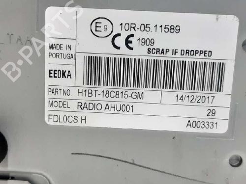 Radio FORD FIESTA VII (HJ, HF) 1.0 EcoBoost | BP5925940E6 