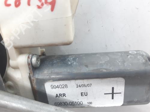 Rear right window mechanism TOYOTA AVENSIS Estate (_T25_) 2.2 D-4D (ADT251_, ADT251R) | BP10117190C25 