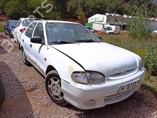 HYUNDAI ACCENT I (X-3) 1.5 i 12V (88 hp) 1516260