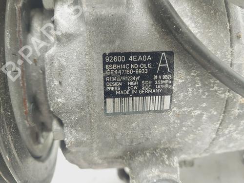 AC compressor NISSAN QASHQAI II SUV (J11, J11_) 1.5 dCi | BP22631034M34 