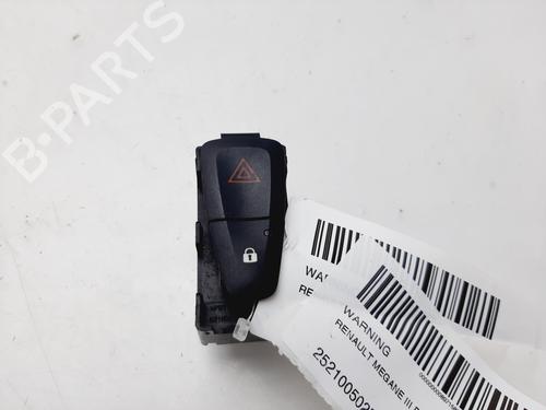 Advarselsbryter RENAULT MEGANE III Hatchback (BZ0/1_, B3_) 1.2 TCe (BZ2B, BZ11) (116 hp) 21501343
