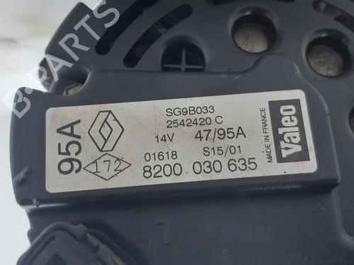 Alternator RENAULT SCÉNIC I MPV (JA0/1_, FA0_) 2.0 16V RX4 | BP13244534M7 