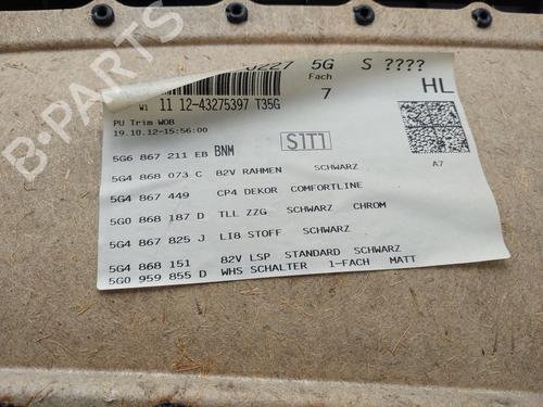 Rear left panel VW GOLF VII (5G1, BQ1, BE1, BE2) | BP36219773C60 - Image 2