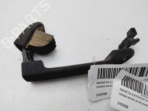Used Front right exterior door handle NISSAN MICRA III (K12) 1.2 16V (80 hp) 19276392