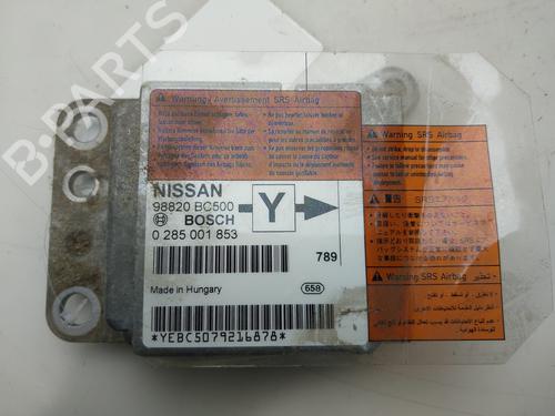 Used ECU airbags ECU airbags NISSAN MICRA III (K12) 1.4 16V (88 hp) 34628050 34628050