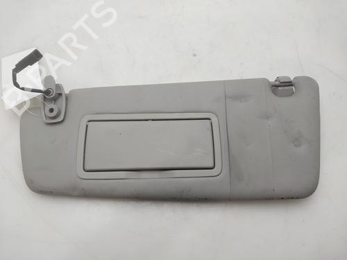 Used Left sun visor Left sun visor OPEL MERIVA B MPV (S10) [2010-2017] 34390274 34390274