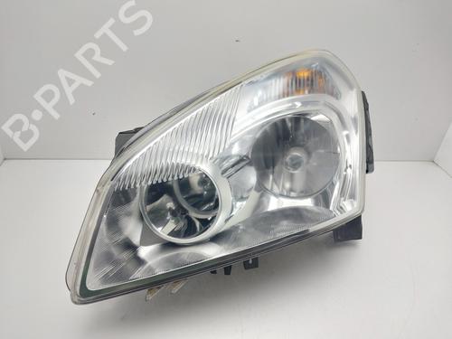 Used Left headlight Left headlight NISSAN QASHQAI I (J10, NJ10) [2006-2015] 33201201 33201201