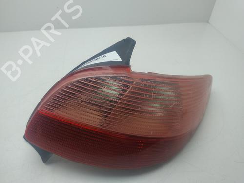 Used Right taillight PEUGEOT 206 Hatchback (2A/C) 1.9 D (69 hp) 26878364