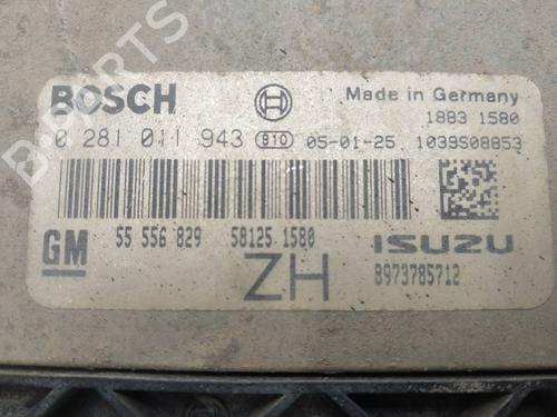 Engine control unit (ECU) OPEL ASTRA H (A04) | BP40153952M57 - Image 3