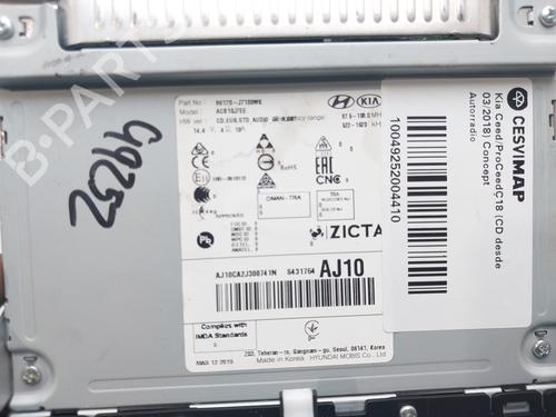 Radio KIA CEED (CD)  | BP12435846E6 
