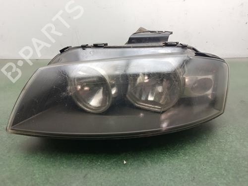 Used Left headlight Left headlight AUDI A3 (8P1) [2003-2013] 33673117 33673117
