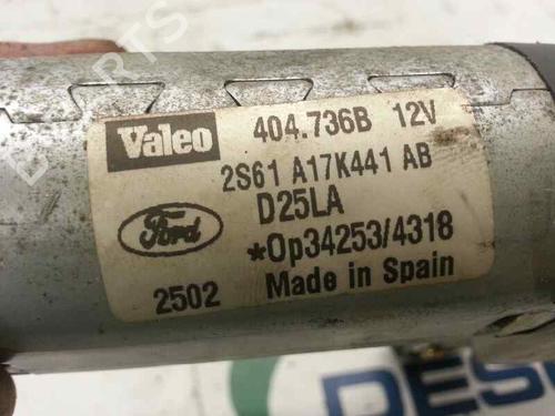 Rear wiper motor FORD FUSION (JU_) 1.4 | BP2893546M102 