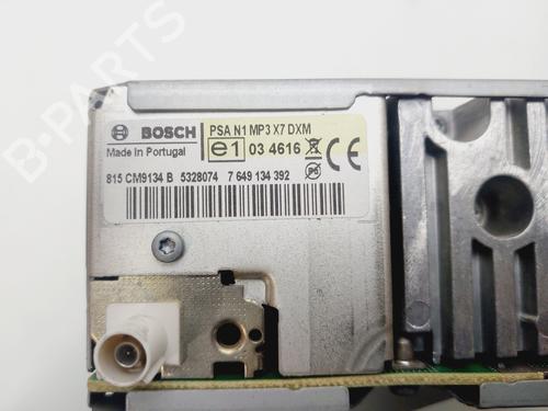 Radio CITROËN BERLINGO MULTISPACE (B9) 1.6 HDi 75 16V | BP30182692E6