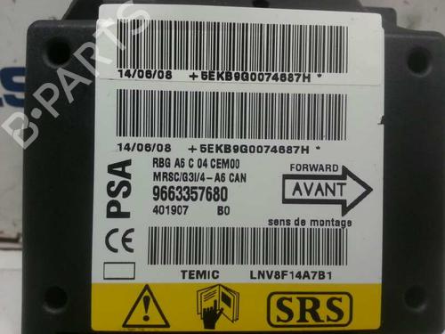 ECU airbags CITROËN C2 (JM_) 1.1 | BP2896978M53 
