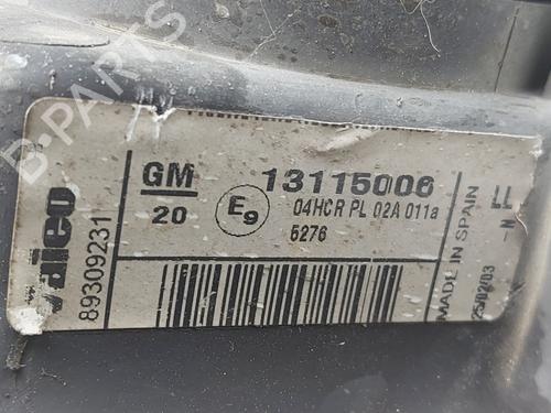 Left headlight OPEL CORSA C (X01) | BP36596008C28 - Image 5