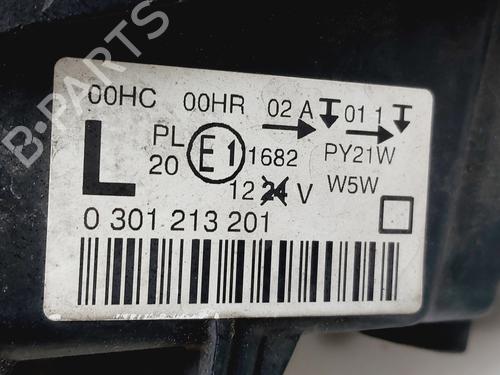 Left headlight PEUGEOT 407 (6D_) | BP30680908C28