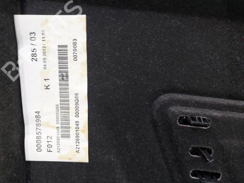 Rear parcel shelf MERCEDES-BENZ E-CLASS (W212)  | BP29923666C85