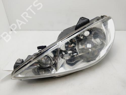 Used Left headlight Left headlight PEUGEOT 206 CC (2D) 1.6 16V (2DNFUF, 2DNFUR) (109 hp) 32360671 32360671