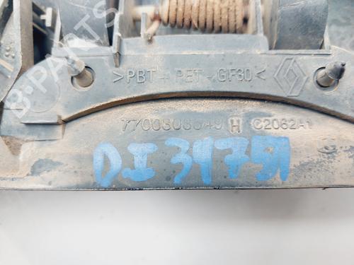 Front left exterior door handle RENAULT KANGOO (KC0/1_) D 55 1.9 (KC0D) | BP18306793C128 