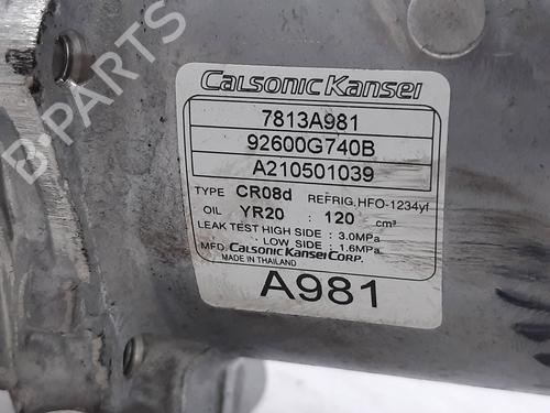 AC compressor MITSUBISHI MIRAGE / SPACE STAR VI Hatchback (A0_A) 1.2 (A03A) | BP10633258M34 