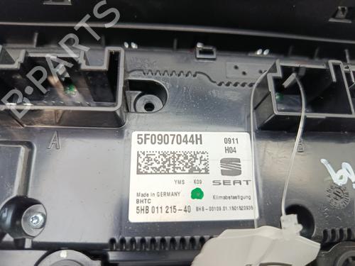Climate control SEAT LEON (5F1) | BP31909194I5