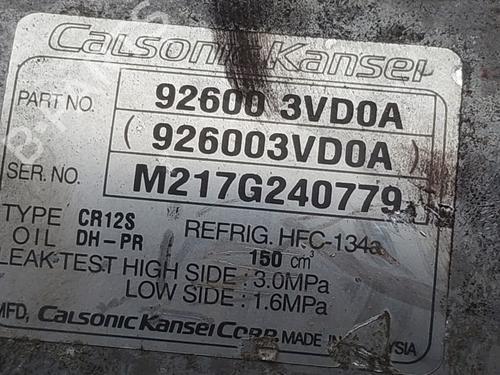 AC compressor NISSAN NV200 / EVALIA Bus 1.5 dCi 85 (M20, M20M, M20K, M20KK) | BP36803097M34  - Image 5