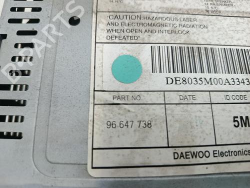 Radio CHEVROLET EPICA (KL1_)  | BP31822915E6 