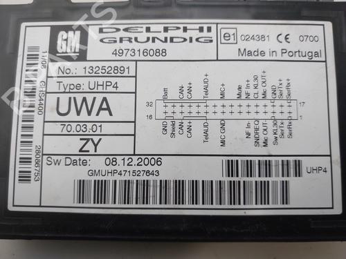 Electronic module OPEL CORSA D (S07) | BP34184052M83 - Image 4