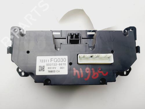 Climate control SUBARU IMPREZA Hatchback (GR, GH, G3) | BP31909166I5