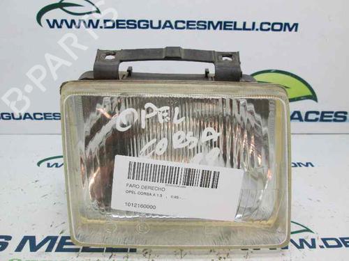 Used Right headlight OPEL CORSA A TR (S83) 1.3 S (F11, M11, F19, M19) (70 hp) 2897115