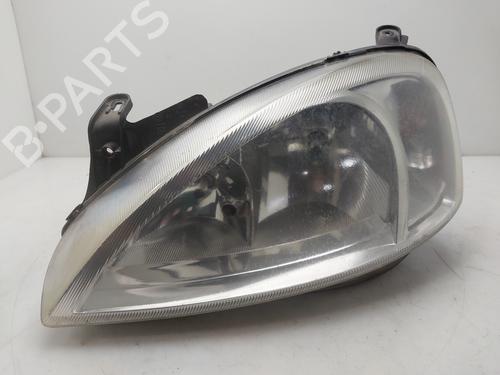 Used Left headlight Left headlight OPEL CORSA C (X01) [2000-2009] 36596008 36596008