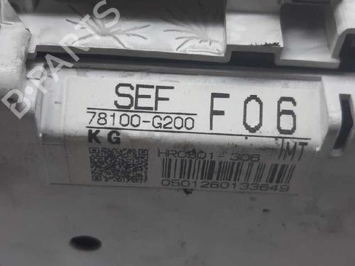 Instrument cluster HONDA ACCORD VII (CL, CN) 2.2 i-CTDi (CN1) | BP4606664C47 