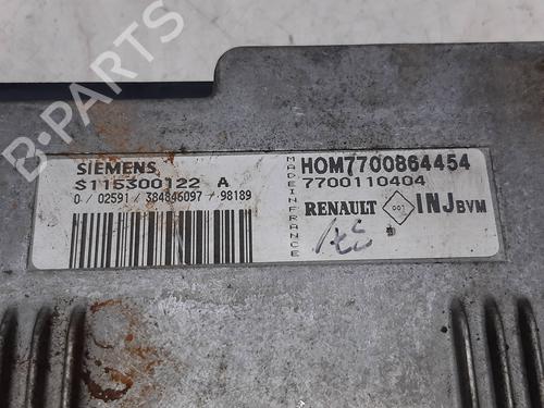 Engine control unit (ECU) RENAULT MEGANE I (BA0/1_) 1.4 e (BA0E, BA0V) | BP11852738M57 